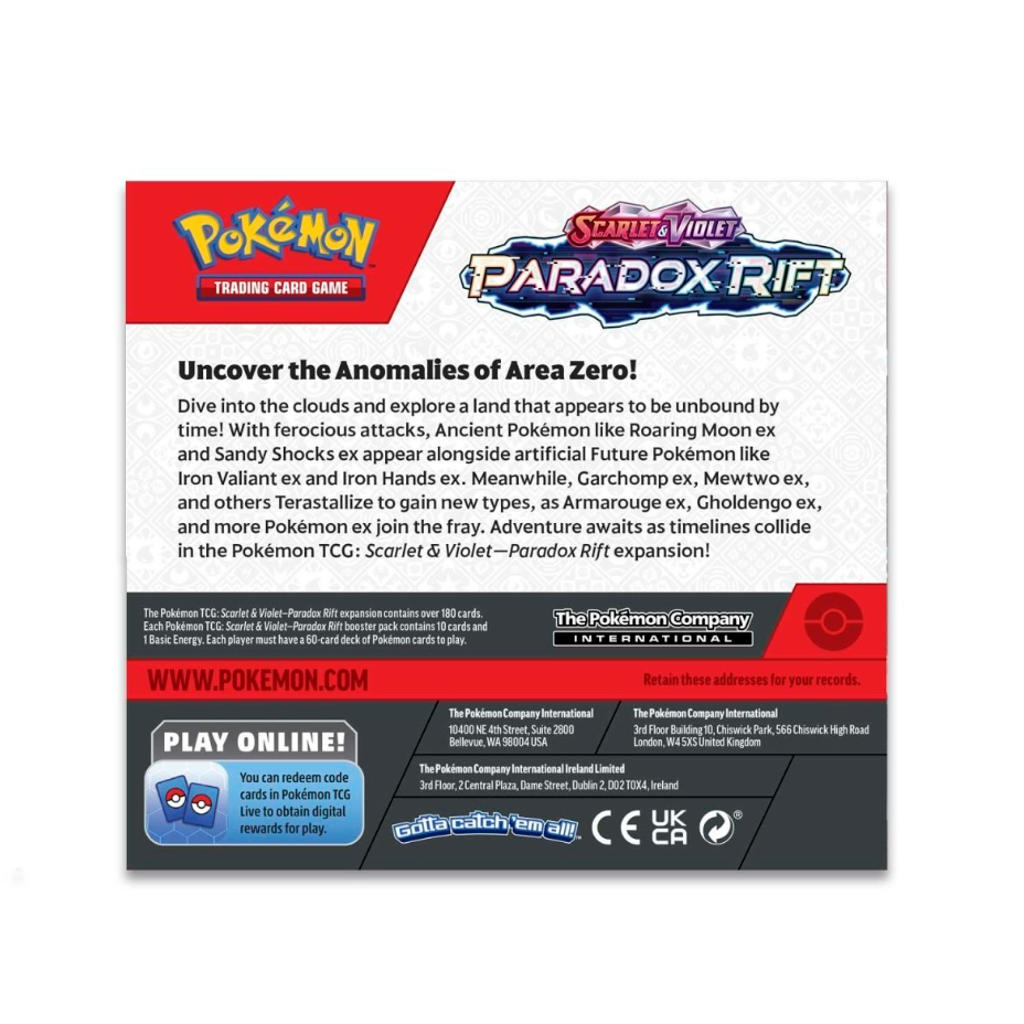 Pokémon TCG: Scarlet & Violet-Paradox Rift Booster Box (36 Packs)