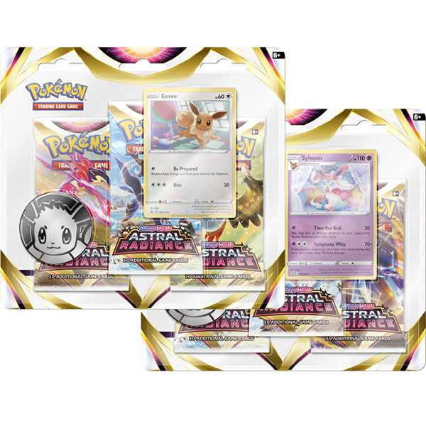 Pokemon ASTRAL RADIANCE 3 PACK Booster