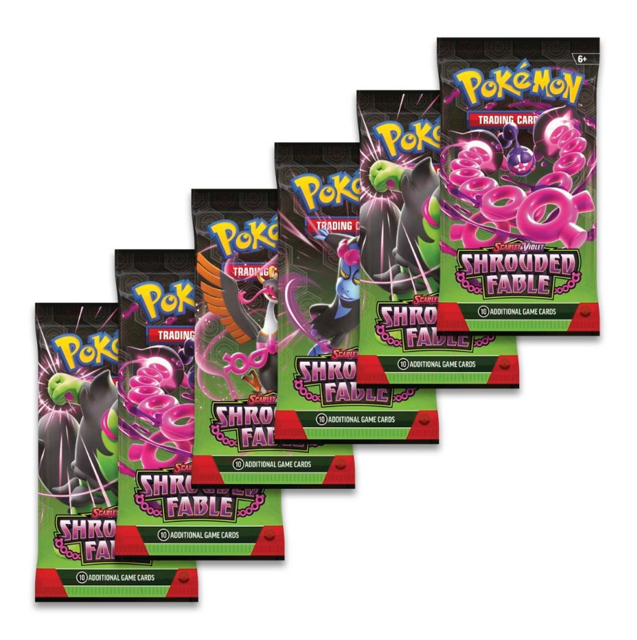 Pokémon TCG: Scarlet & Violet-Shrouded Fable Booster Bundle (6 Packs)