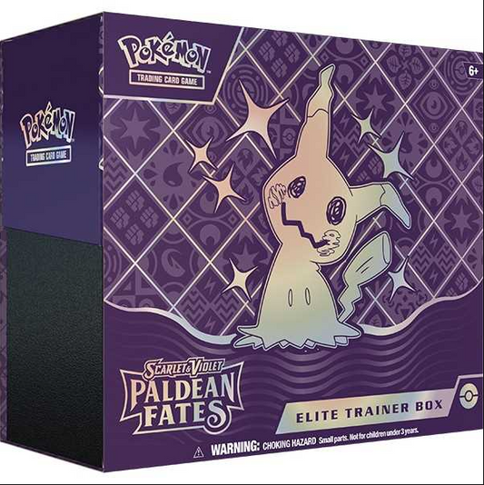 Pokemon PALDEAN FATES ELITE TRAINER BOX